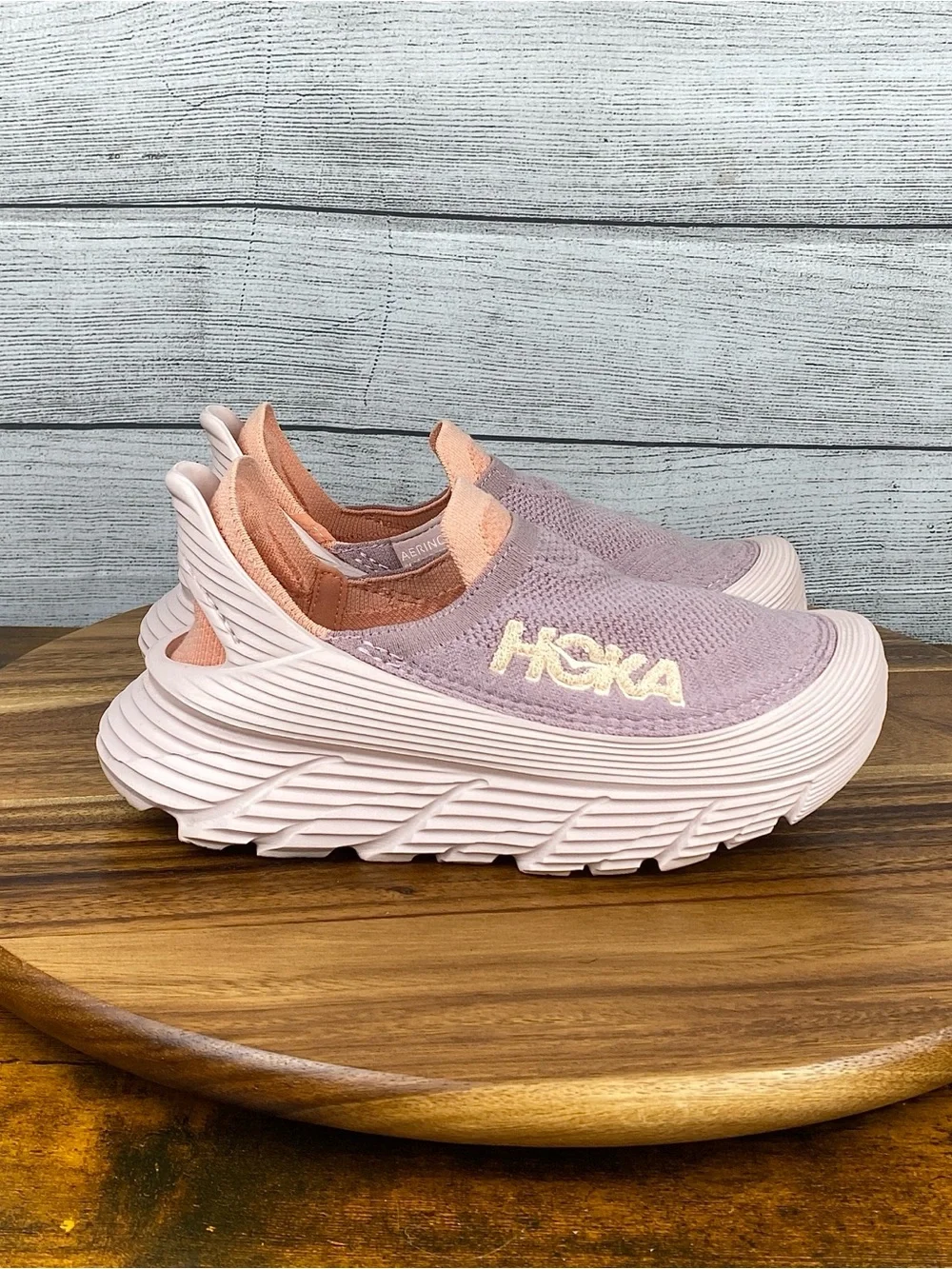 HOKA One One Restore TC Aerino Quartz Sand Women’s Recovery Shoes Size 6 - Picture 4 of 12